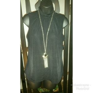 Black Worthington Blouse Size M